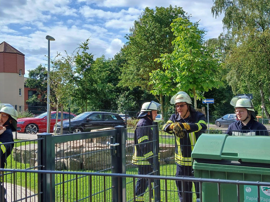 Brandschutzübung in der katholischen Kindertagesstätte St. Vinzenz